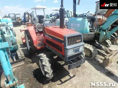 Минитрактор с/х Yanmar F20D кузов 20K 4х4 фреза