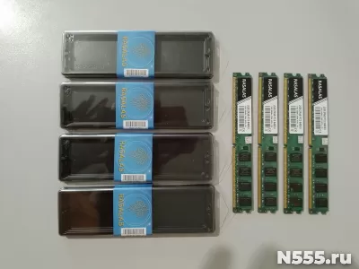 Оперативная память DDR2, 8 gb (4 х 2gb). 800 мгц фото 3