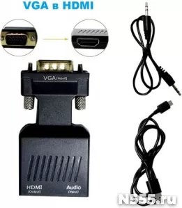 Адаптер KS-is VGA M в HDMI F audio (KS-427) фото