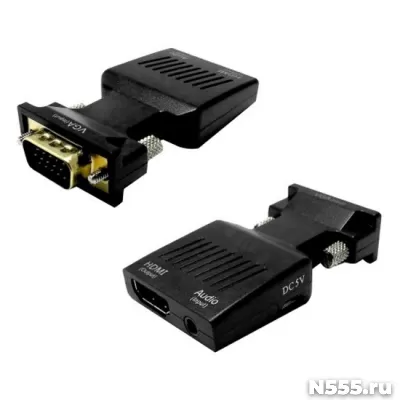 Адаптер KS-is VGA M в HDMI F audio (KS-427) фото 2